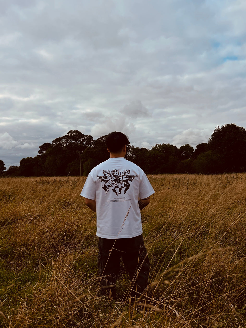 White Oversized Tees