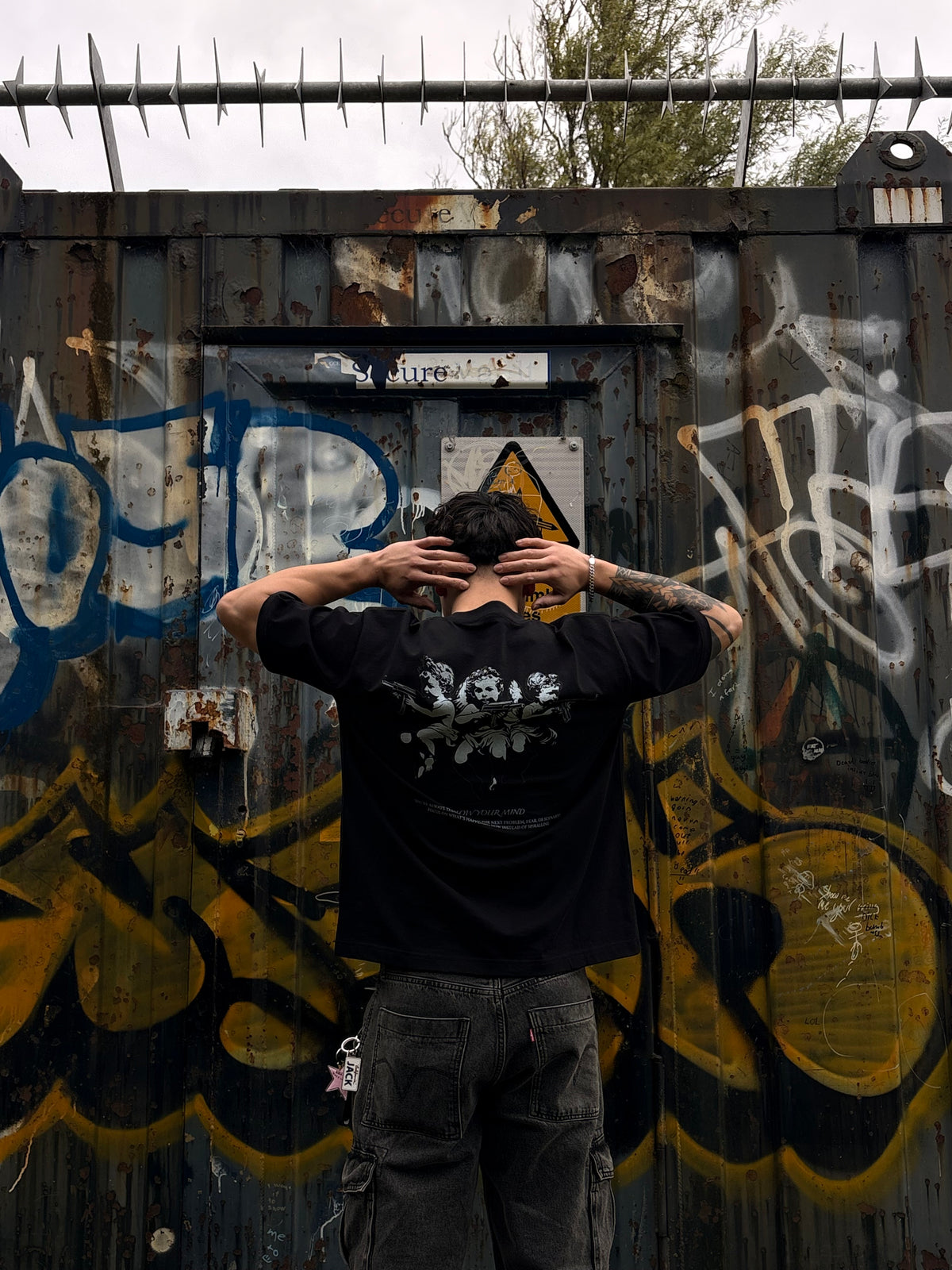 Black Oversized Tees