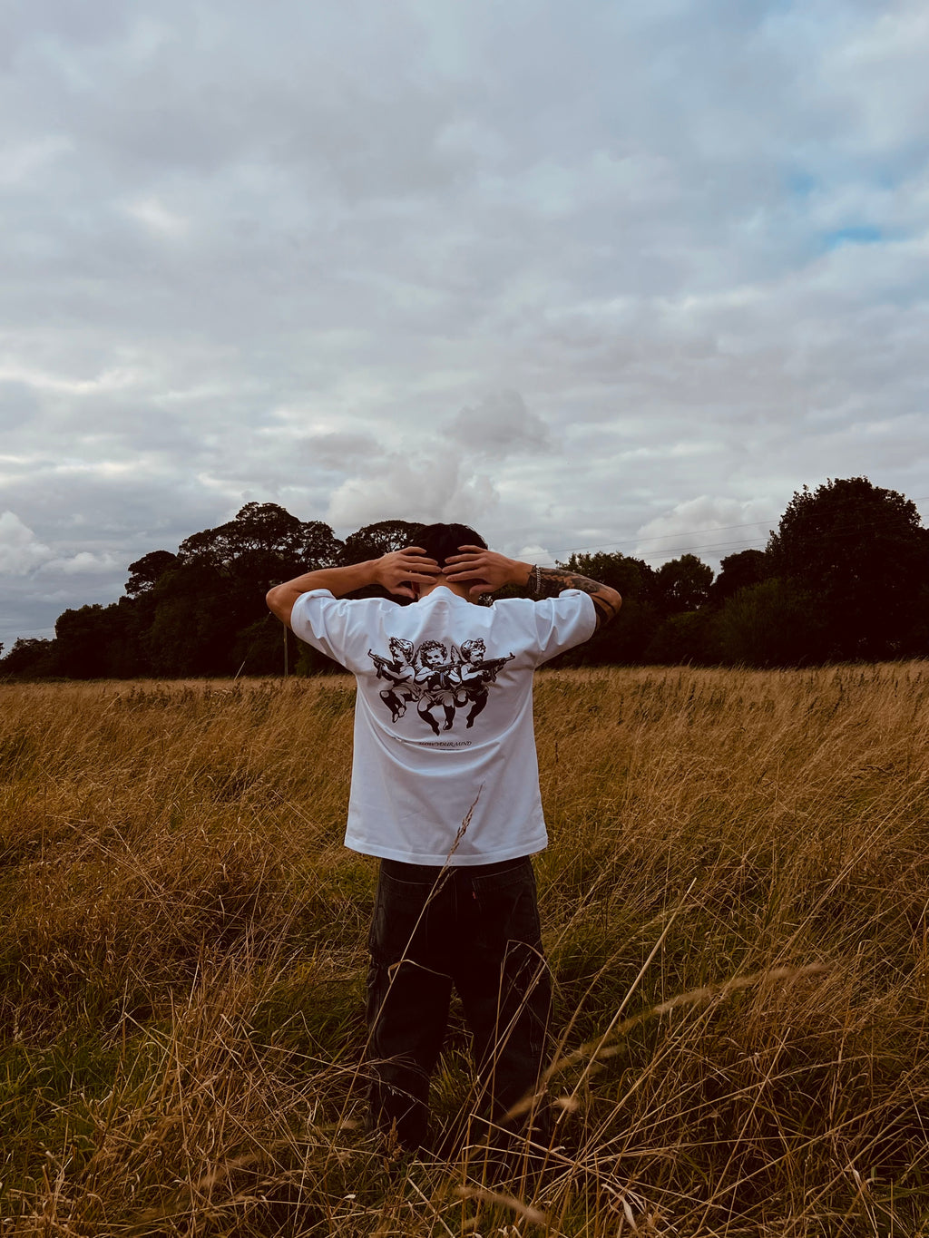 White Oversized Tees