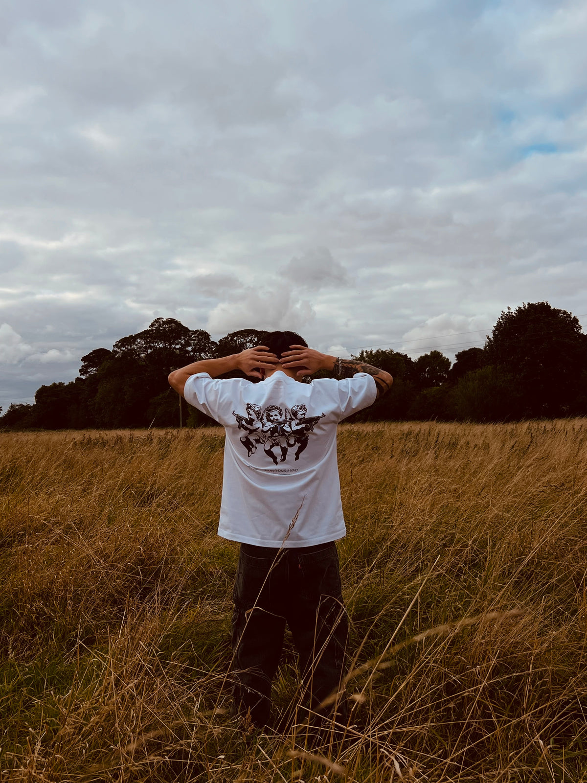White Oversized Tees