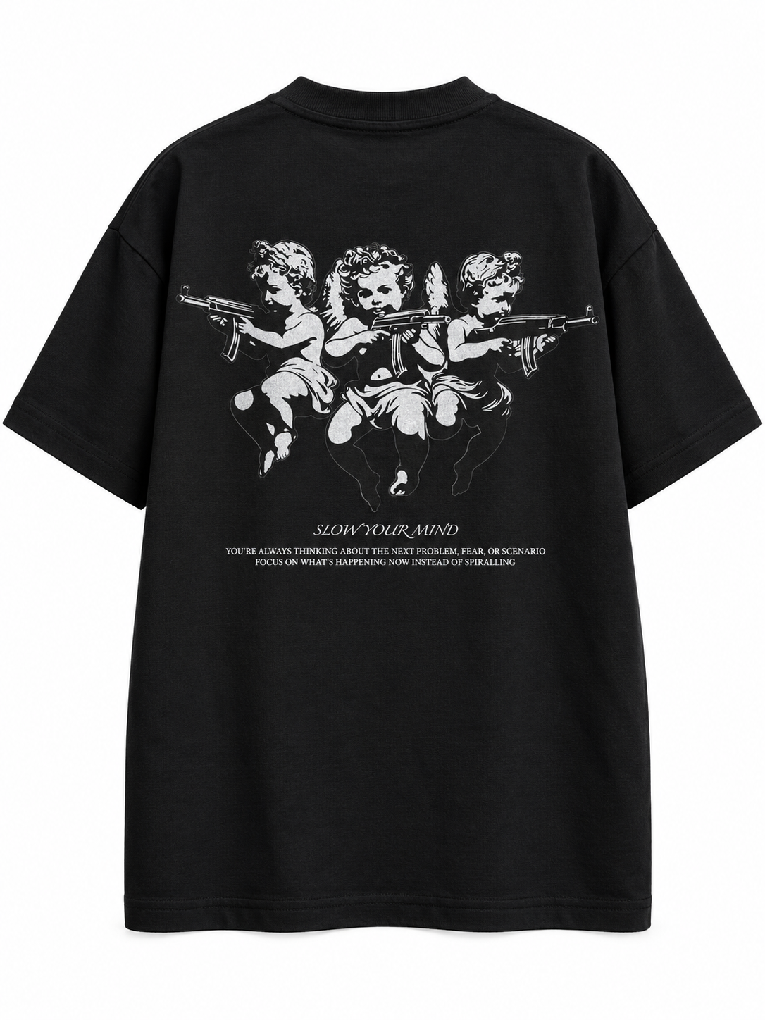 Black Oversized Tees