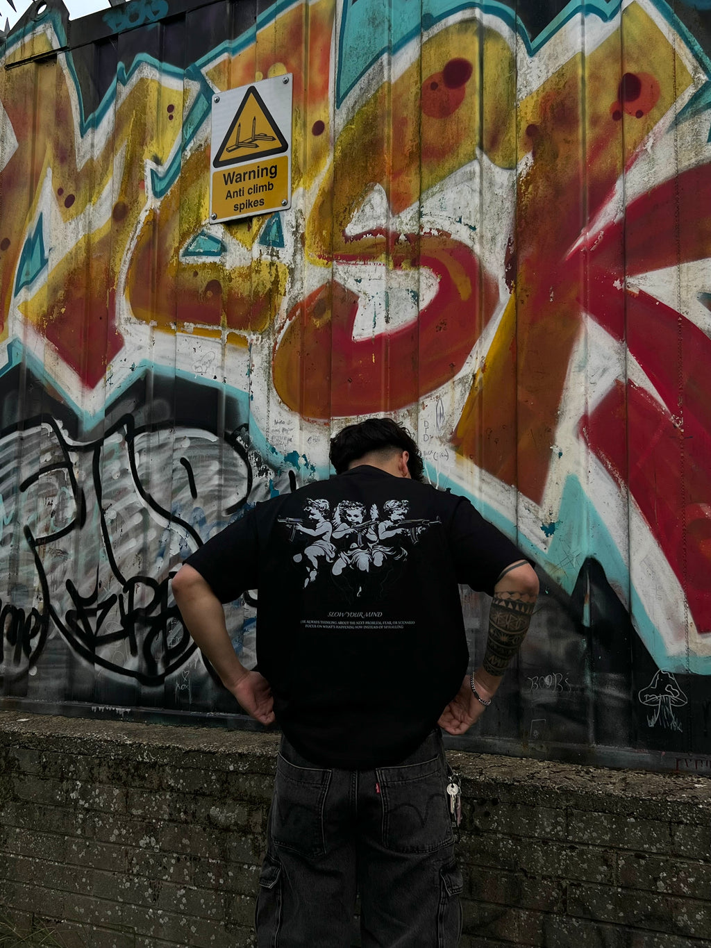 Black Oversized Tees