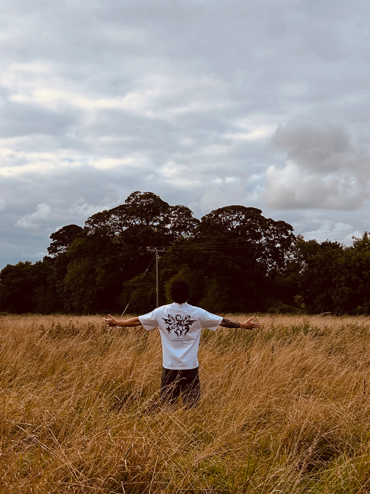 White Oversized Tees