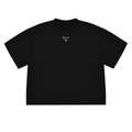 Oversized black tee